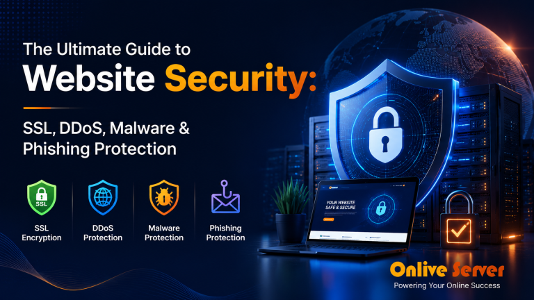 The Ultimate Guide to Website Security: SSL, DDoS, Malware & Phishing Protection