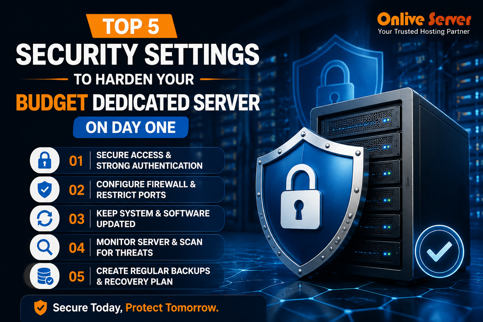 Budget Dedicated Server Security