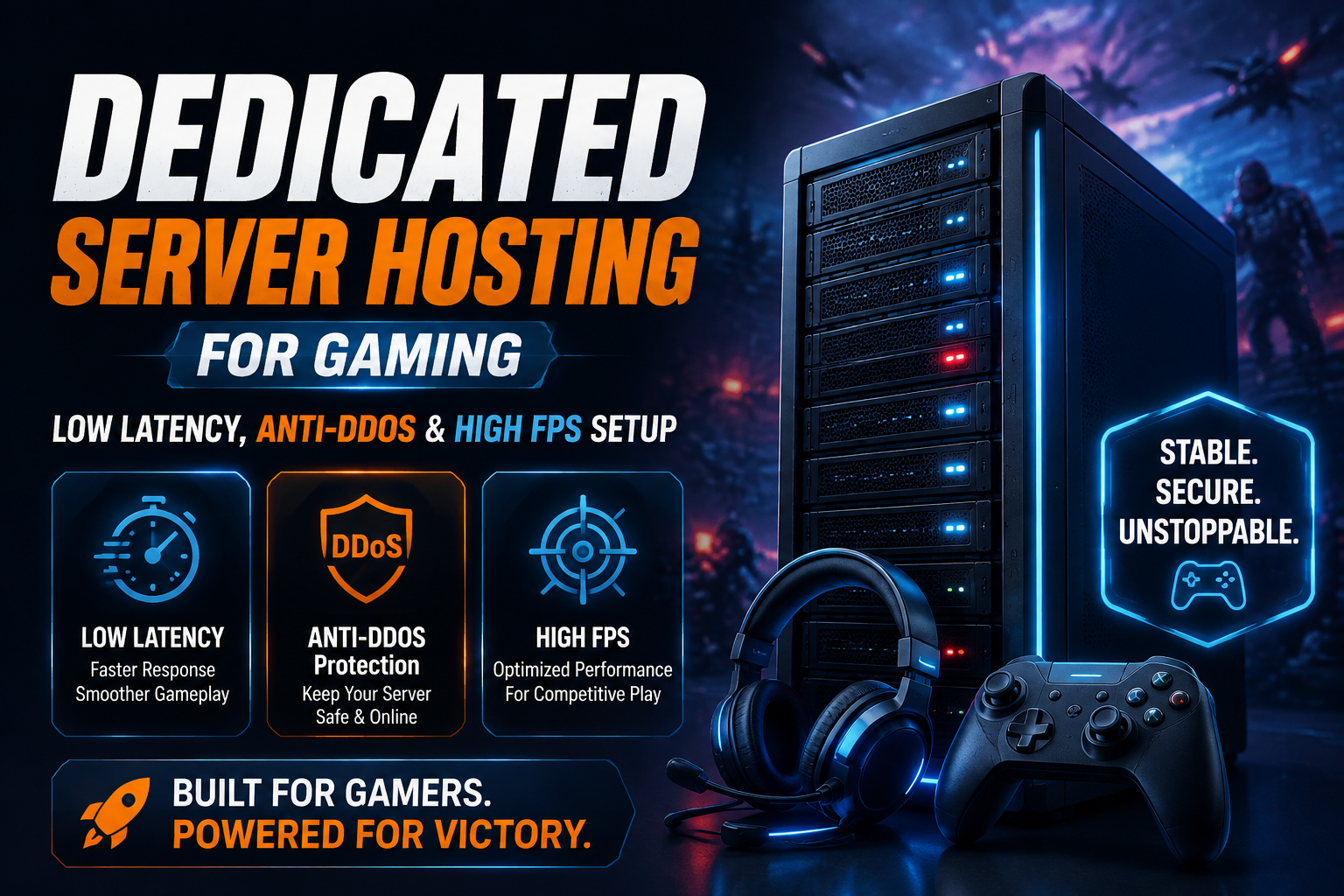 Dedicated Server Hosting for Gaming