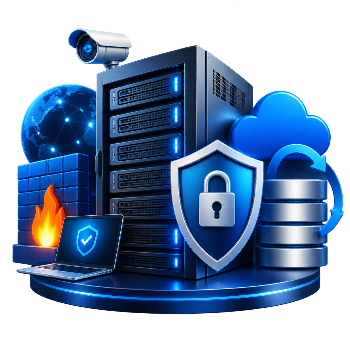 Security and backup responsibilities 