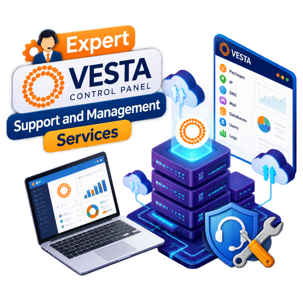 Expert Vesta Control Panel Support and Management Services