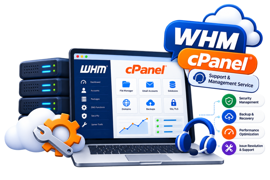 WHM cPanel Support & Management Service