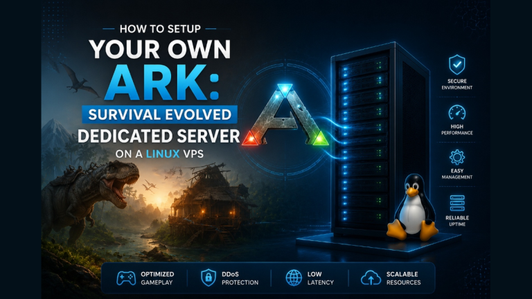 How to Setup Your Own ARK: Survival Evolved Dedicated Server on a Linux VPS featured image - Onlive Server