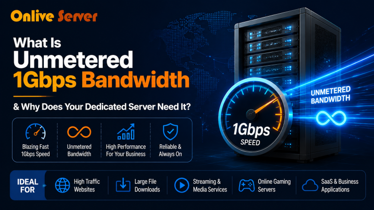 What is Unmetered 1Gbps Bandwidth & Why Does Your Dedicated Server Need It?