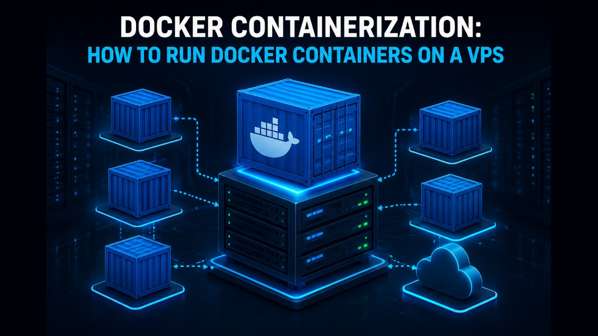Docker Containerization: How to Run Docker Containers on a VPS featured image - Onlive Server