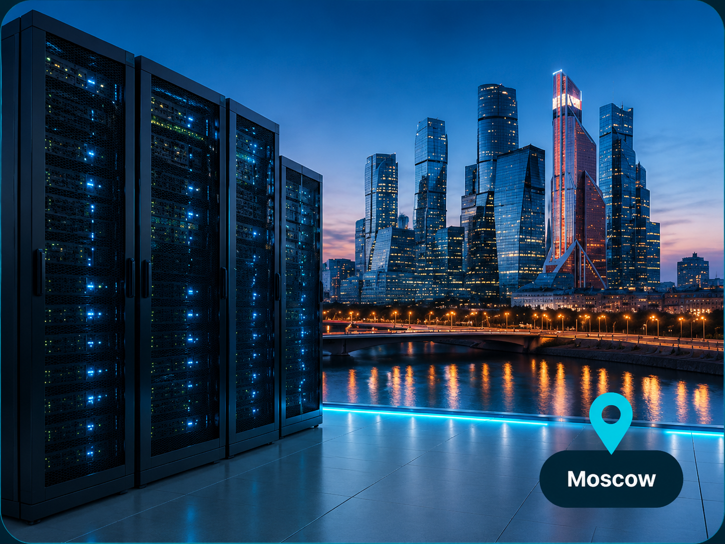 Moscow Server Location