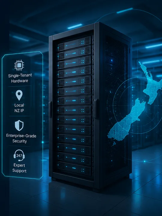 Managed Dedicated Server Hosting in New Zealand