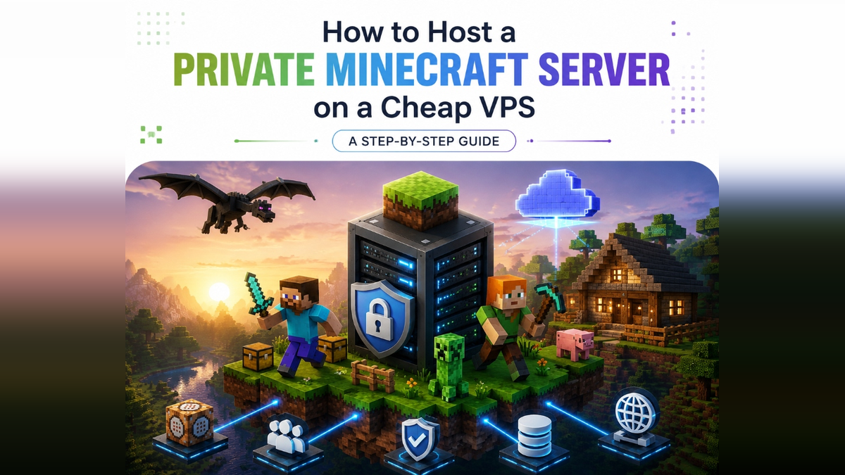 How to Host a Private Minecraft Server on a Cheap VPS featured image - Onlive Server
