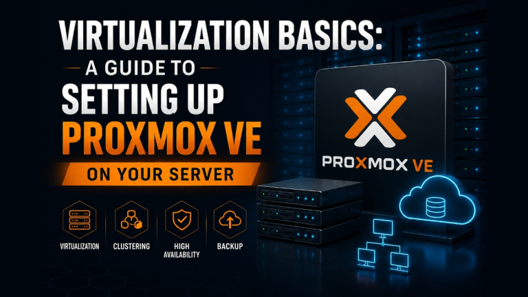 Virtualization Basics: A Guide to Setting Up Proxmox VE on Your Server featured image - Onlive Server