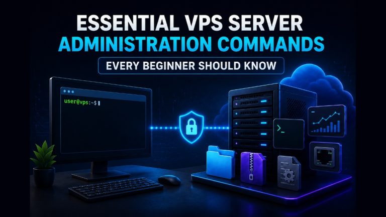 Essential VPS Server Administration Commands Every Beginner Should Know featured image - Onlive Server
