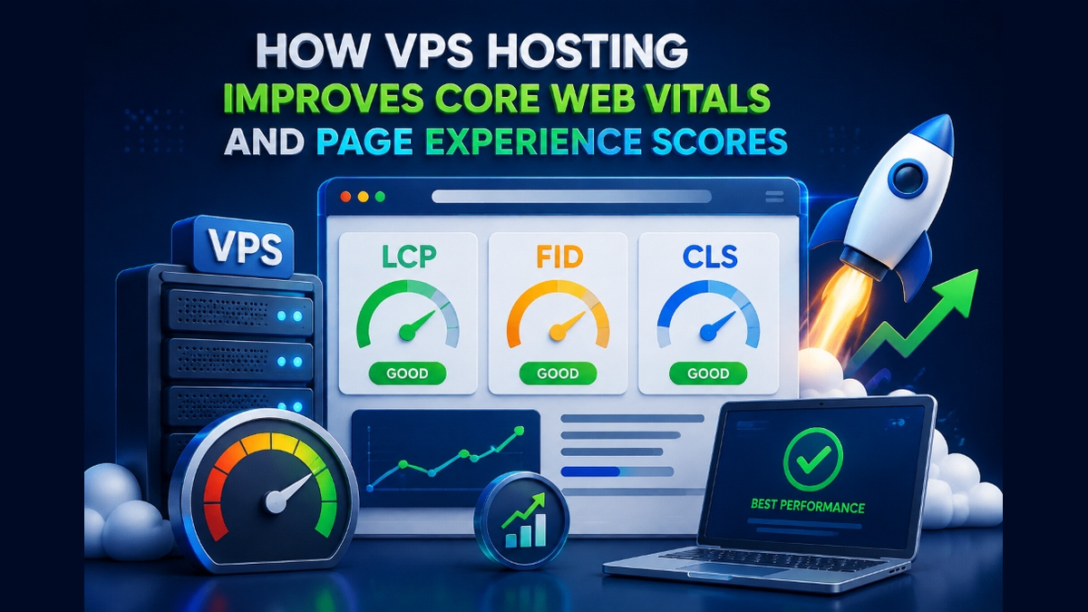 How VPS Hosting Improves Core Web Vitals and Page Experience Scores featured image - Onlive Server