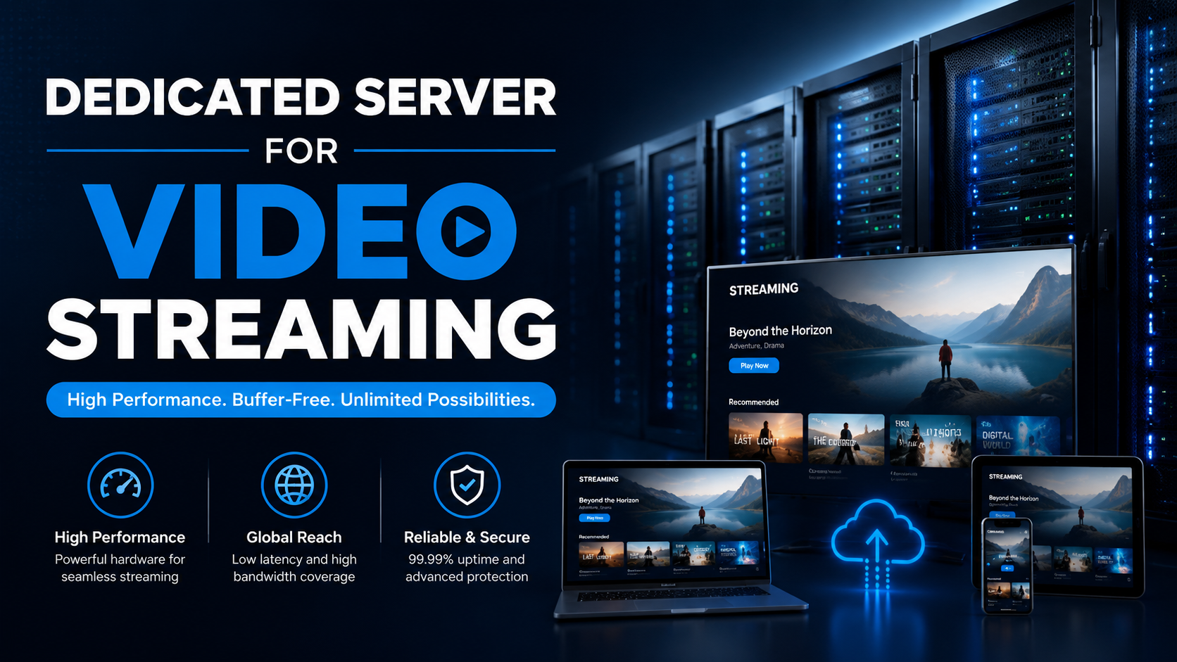 Dedicated Server For Video Streaming