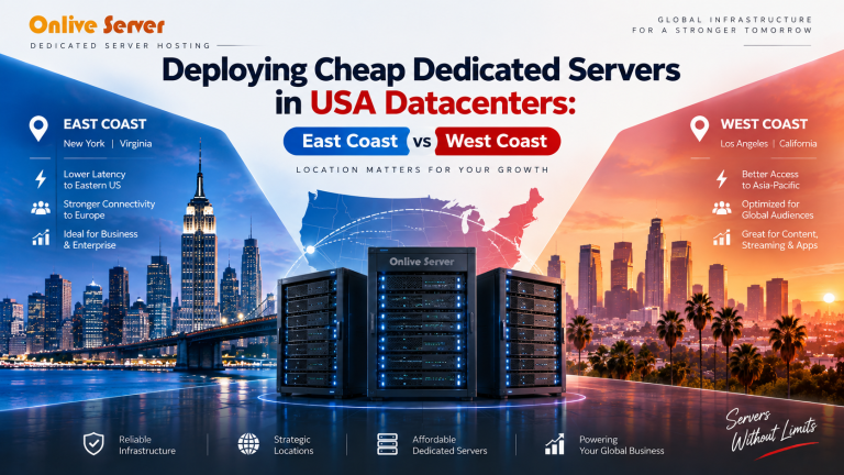 East Coast vs West Coast Dedicated Server USA