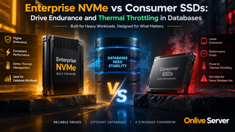 Enterprise NVMe vs Consumer SSDs: Drive Endurance and Thermal Throttling in Databases