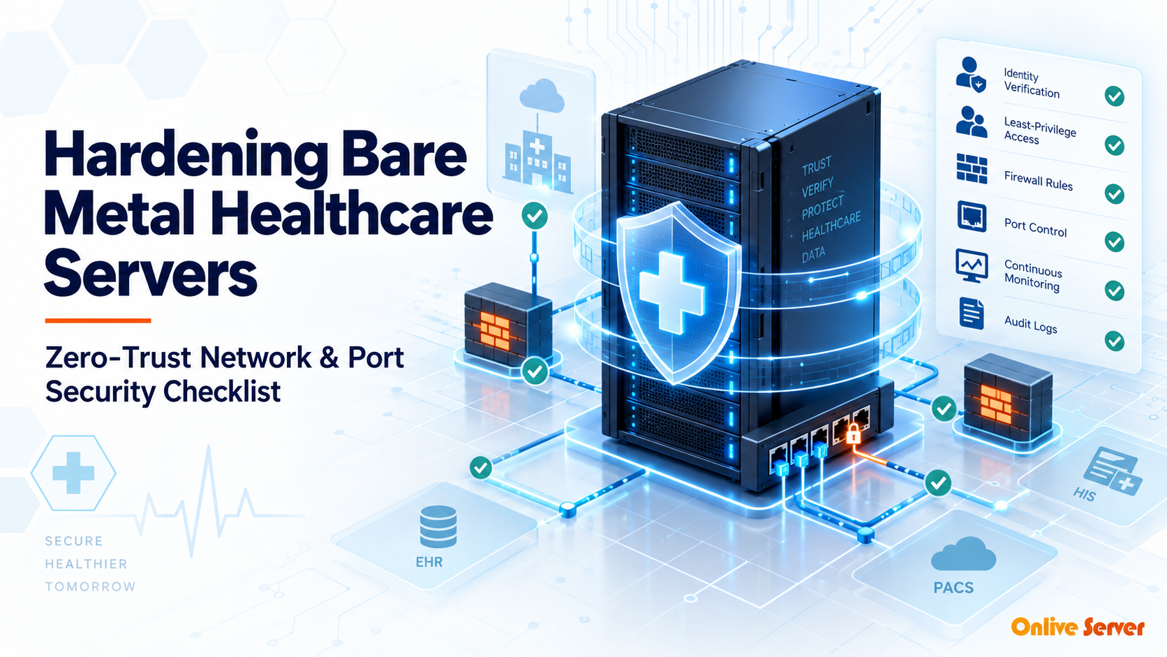 harden linux server healthcare compliance