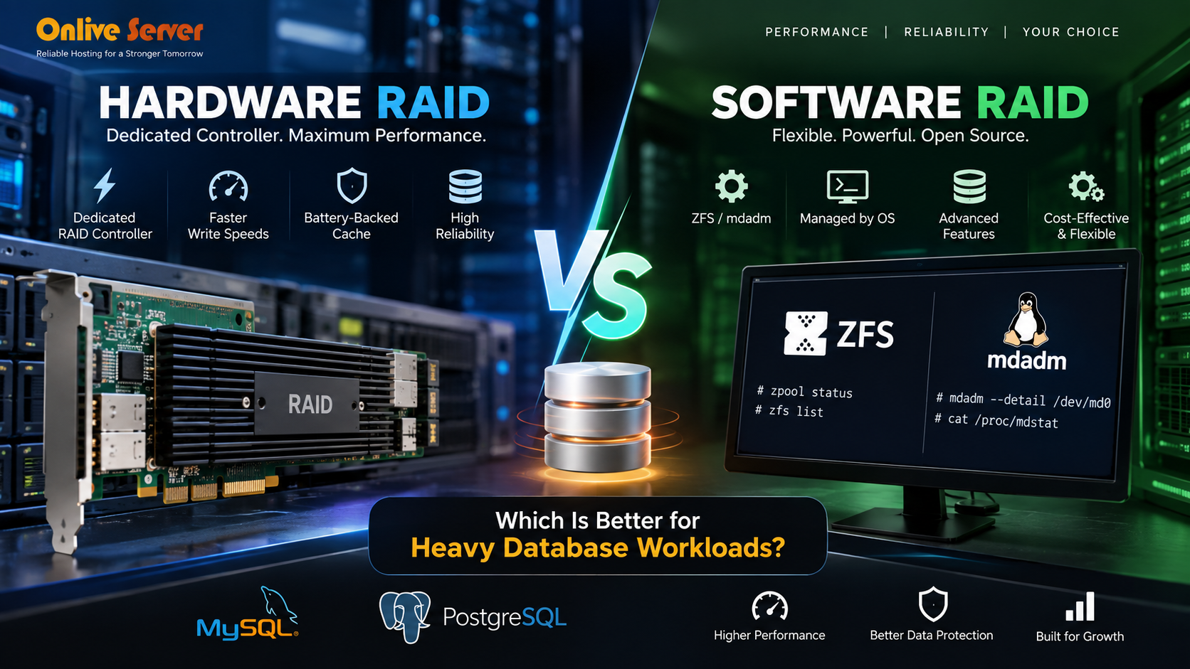 hardware RAID vs software RAID
