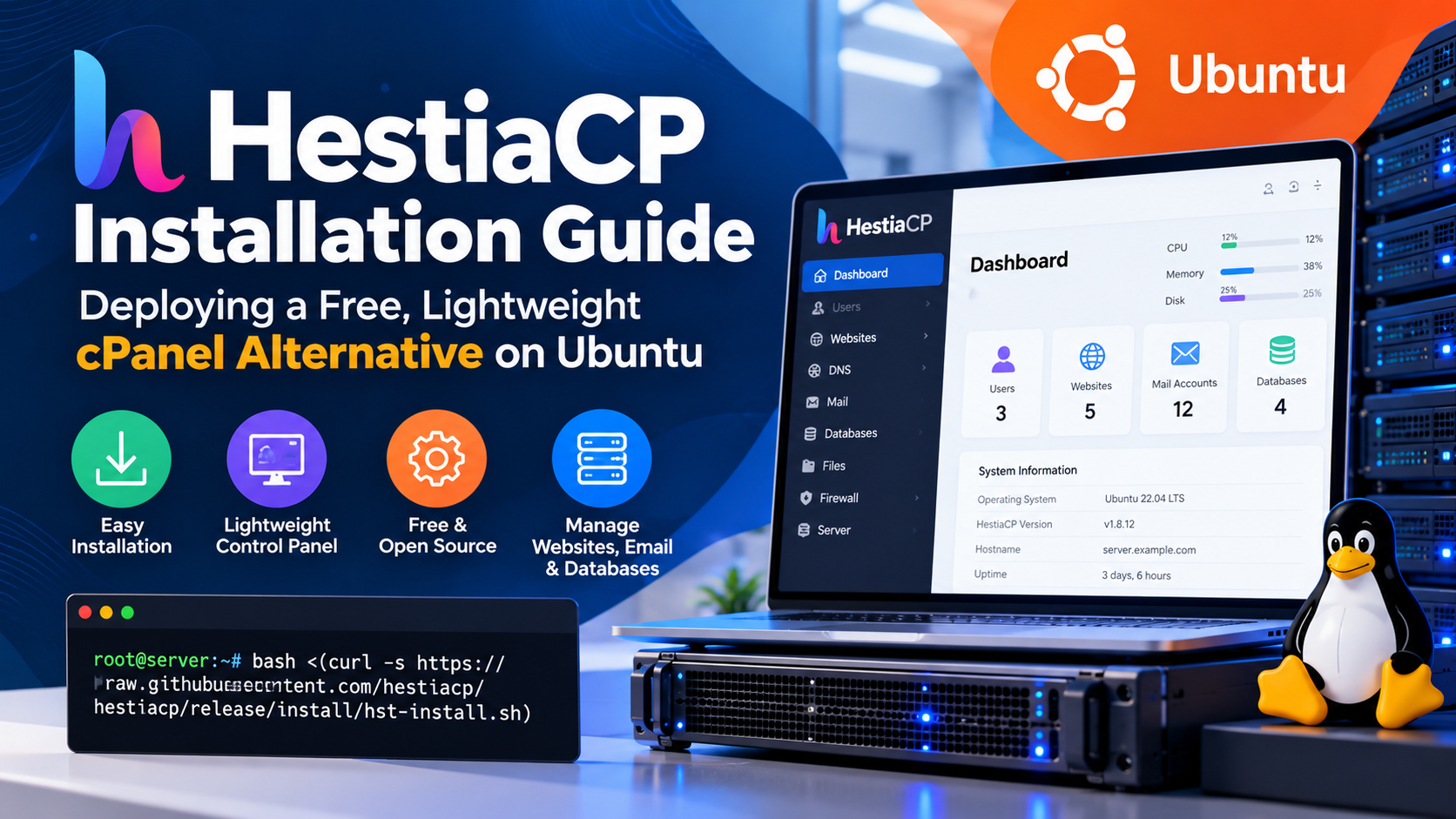 HestiaCP Installation Guide