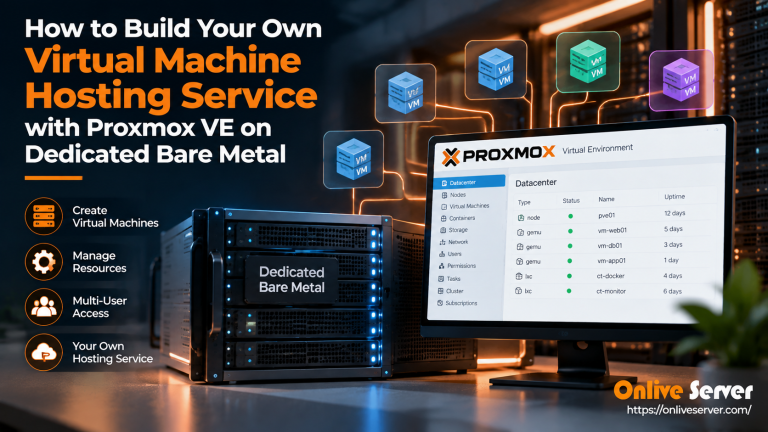 How to Build Your Own Virtual Machine Hosting Service with Proxmox VE on Dedicated Bare Metal