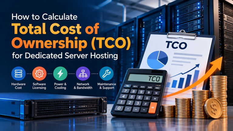 How to Calculate Total Cost of Ownership (TCO) for Dedicated Server Hosting