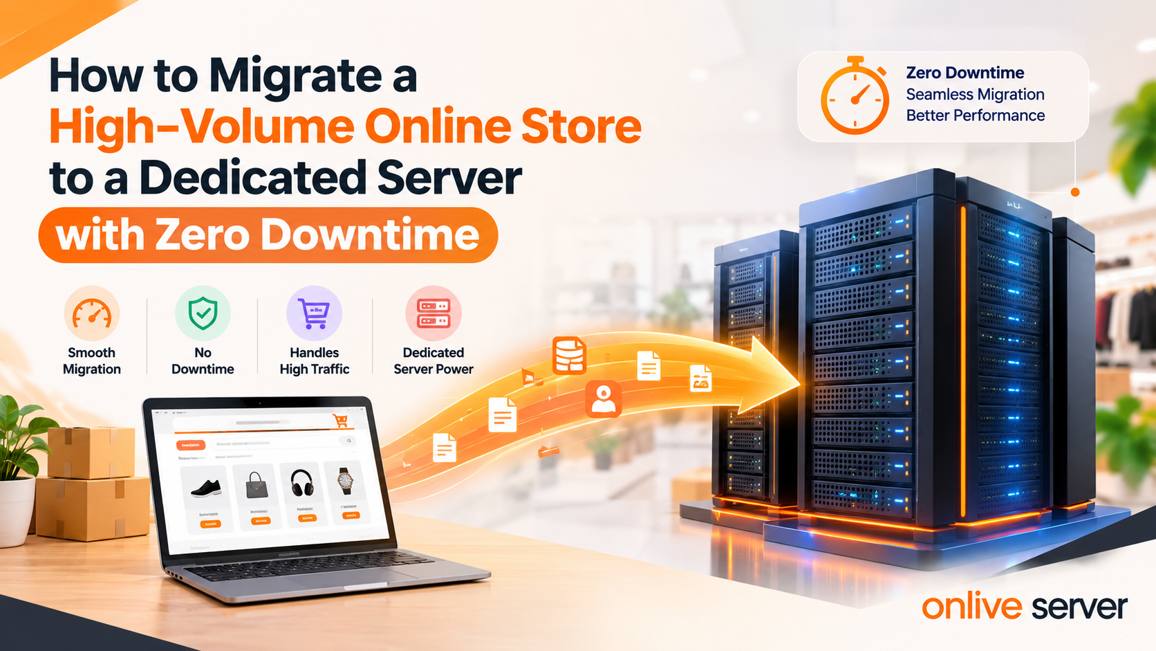 zero downtime ecommerce server migration