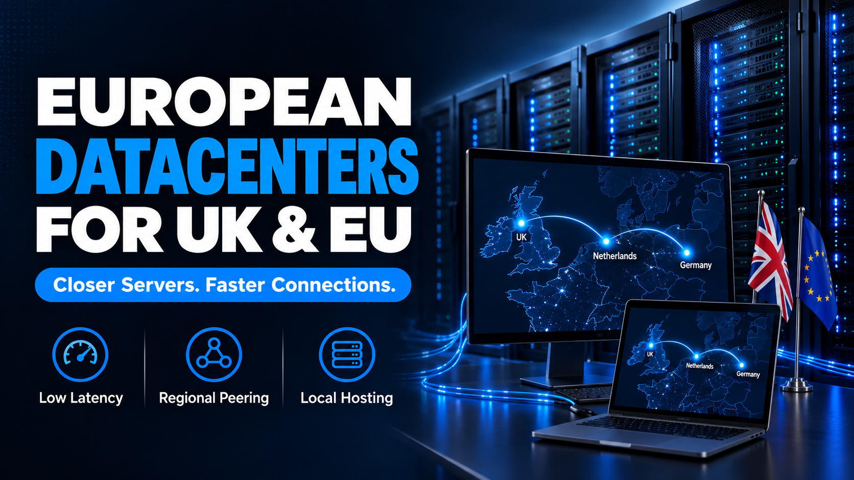 Why European Datacenters Offer the Best Latency for UK & EU Customers