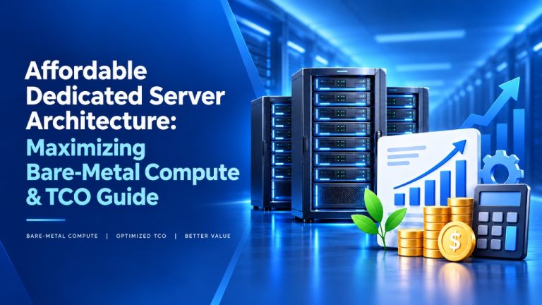 Affordable Dedicated Server Architecture: Maximizing Bare-Metal Compute and TCO Guide