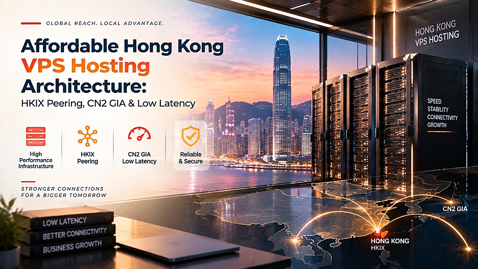 Affordable Hong Kong VPS Hosting Architecture - HKIX Peering, CN2 GIA & Low Latency