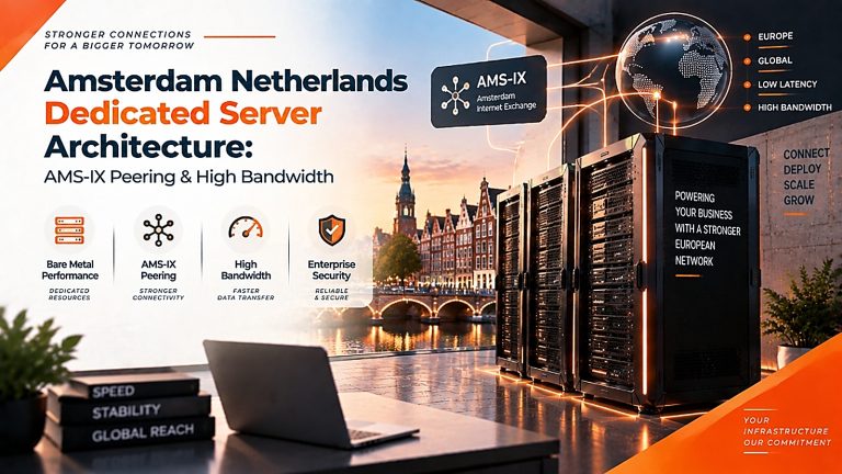 Amsterdam Netherlands Dedicated Server Architecture - AMS-IX Peering & High Bandwidth