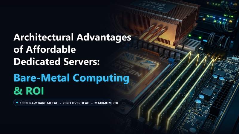 Architectural Advantages of Affordable Dedicated Servers - Bare-Metal Computing & ROI
