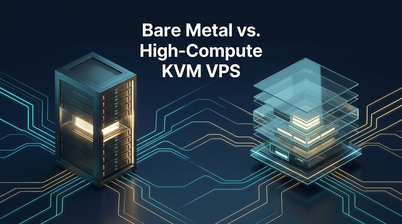 Bare Metal vs High-Compute KVM VPS: Performance and Total Cost of Ownership Breakdown