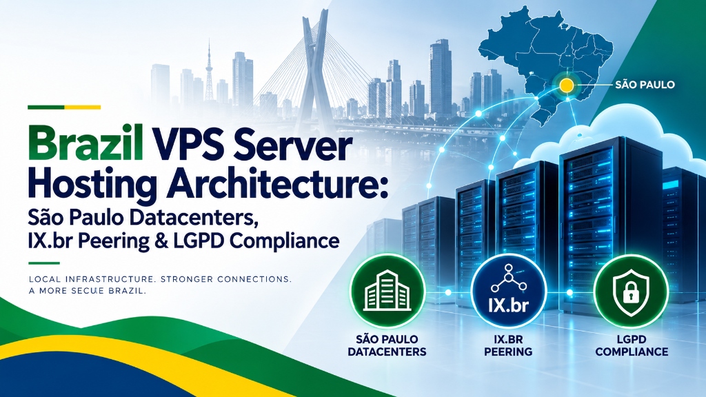 Brazil VPS Server Hosting Architecture - São Paulo Datacenters, IX.br Peering, and LGPD Compliance
