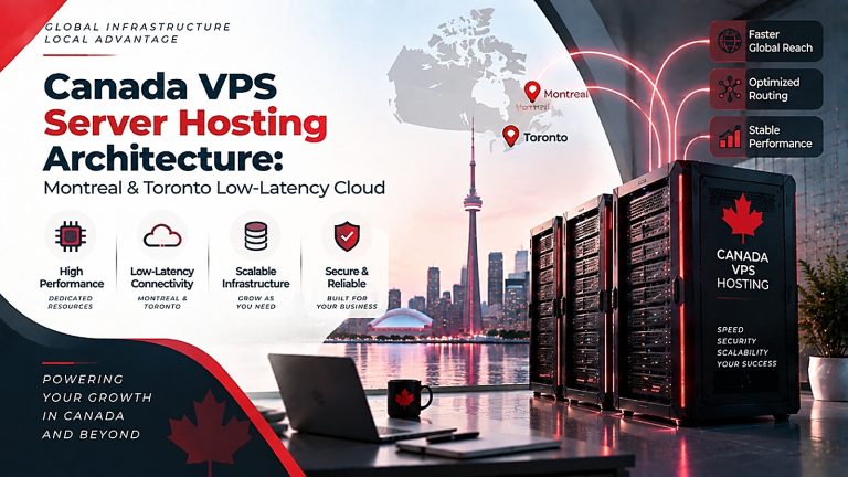 Canada VPS Server Hosting Architecture - Montreal & Toronto Low-Latency Cloud