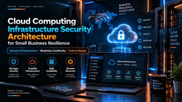 Cloud Computing Infrastructure Security Architecture for Small Business Resilience