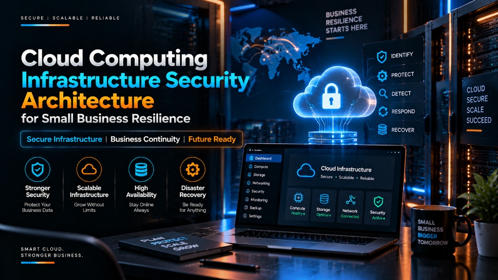 Cloud Computing Infrastructure Security Architecture for Small Business Resilience