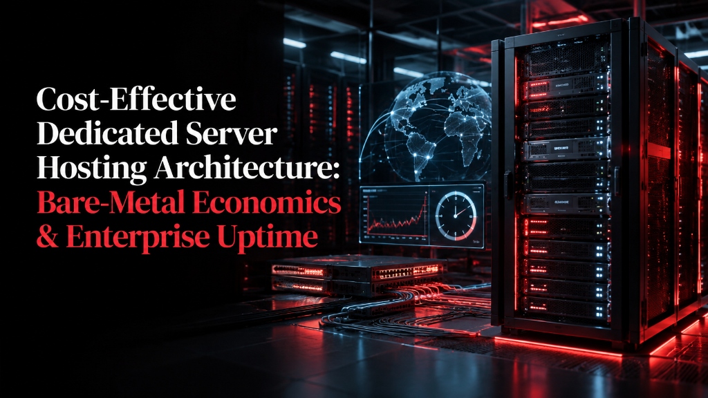 Cost-Effective Dedicated Server Hosting Architecture - Bare-Metal Economics and Enterprise Uptime