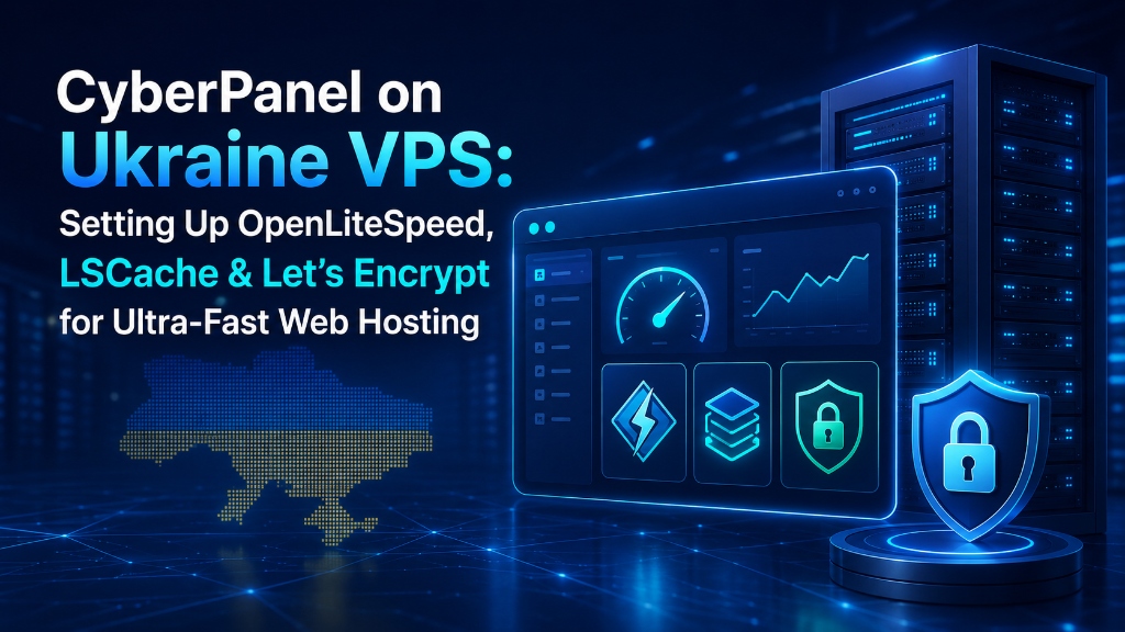 CyberPanel on VPS: Setting Up OpenLiteSpeed, LSCache and Let's Encrypt SSL