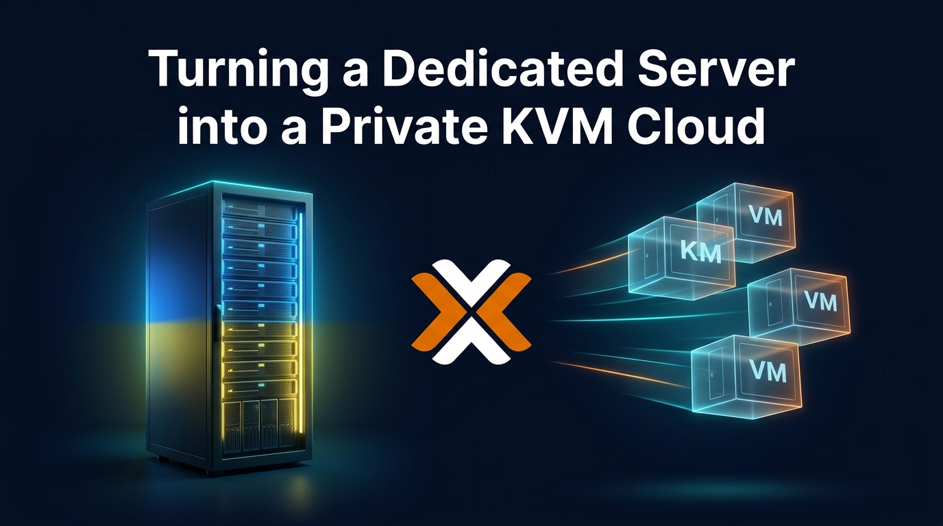 Proxmox VE Deployment Guide: Turning a Dedicated Server into a Private KVM Cloud