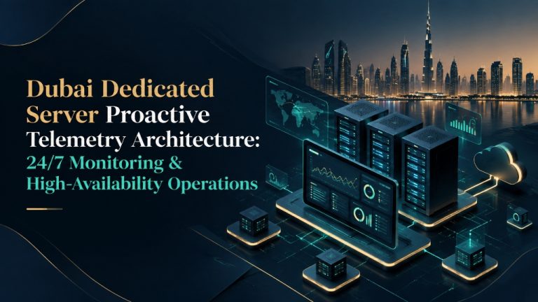 Dubai Dedicated Server Proactive Telemetry Architecture - 24/7 Monitoring and High-Availability Operations