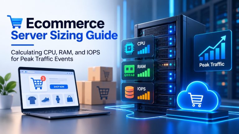 Ecommerce Server Sizing Guide - Calculating CPU, RAM, and IOPS for Peak Traffic Events