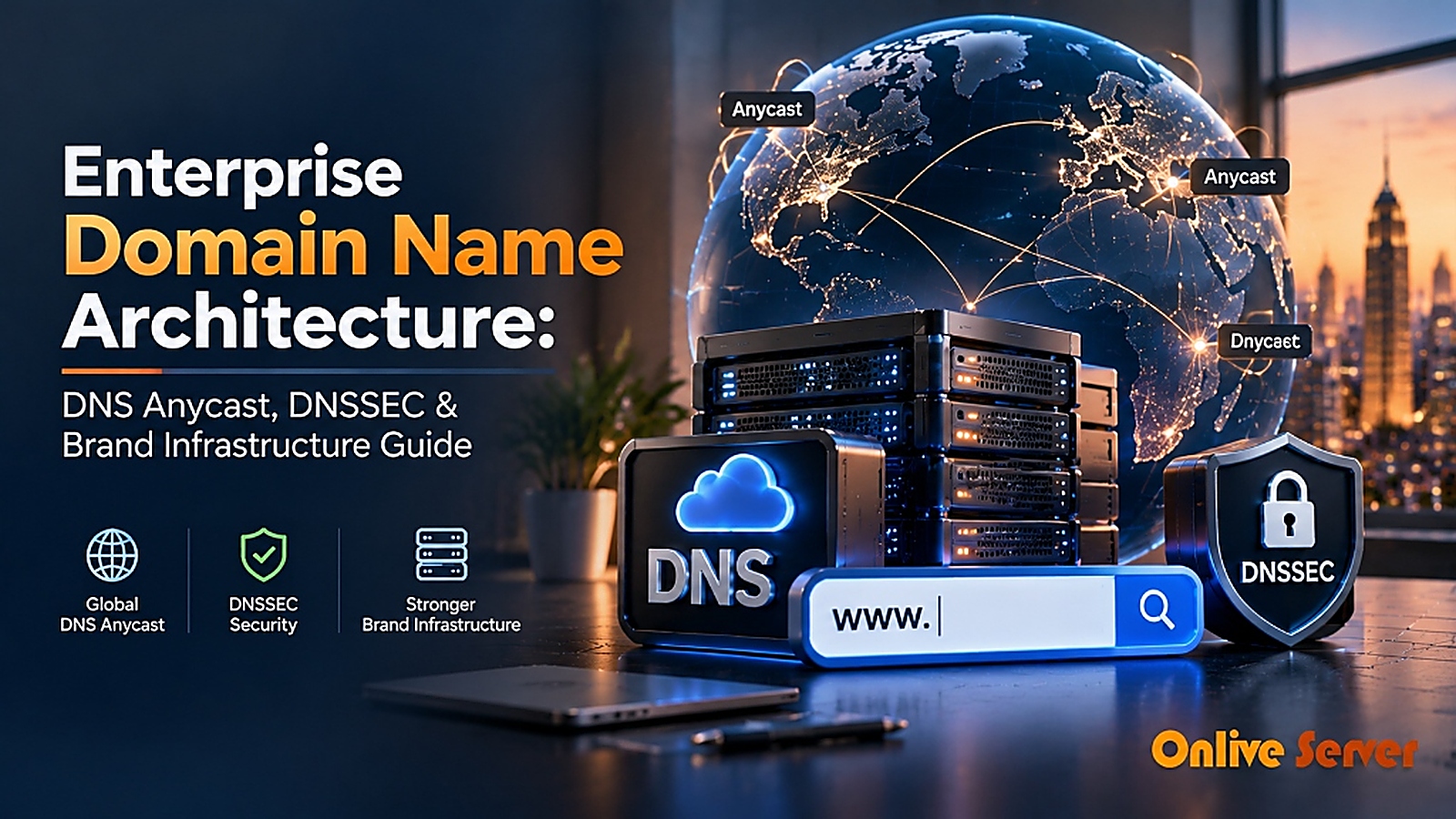 Enterprise Domain Name Architecture - DNS Anycast, DNSSEC & Brand Infrastructure Guide