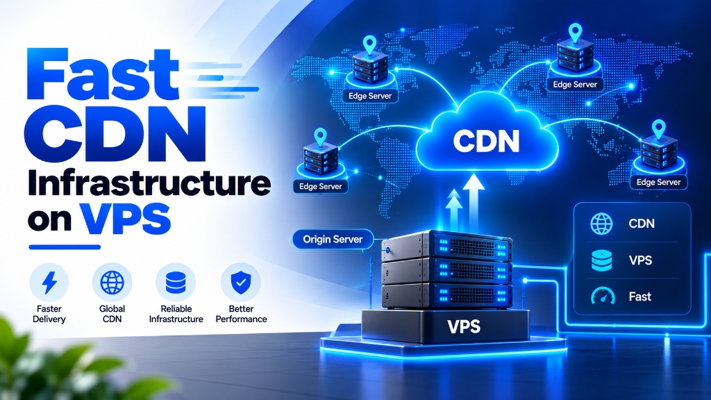 Fast CDN Infrastructure on VPS - Faster Delivery and Global Performance