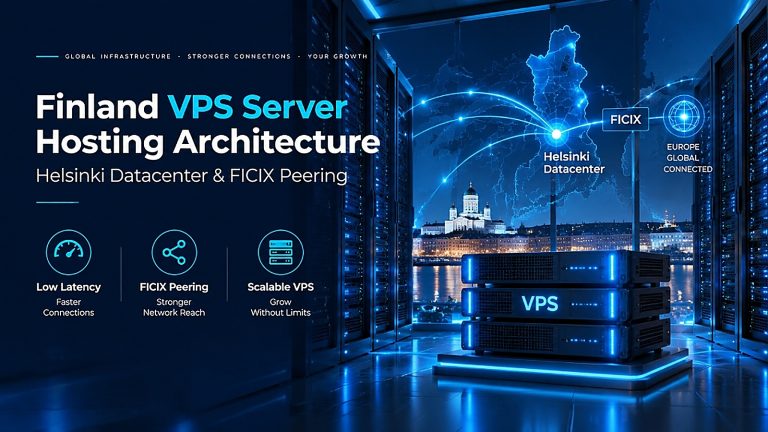 Finland VPS Server Hosting Architecture - Helsinki Datacenter & FICIX Peering