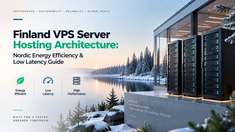 Finland VPS Server Hosting Architecture: Nordic Energy Efficiency and Low Latency Guide