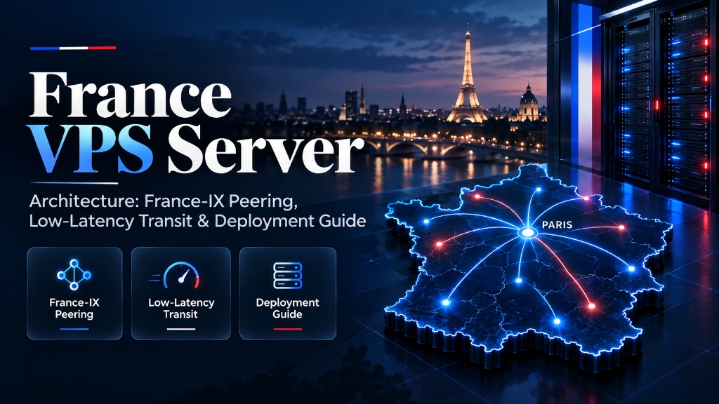 France VPS Server Architecture: France-IX Peering, Low-Latency Transit and Deployment Guide