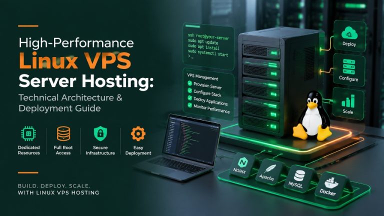 High-Performance Linux VPS Server Hosting - Technical Architecture, SSH Console, and Deployment Guide