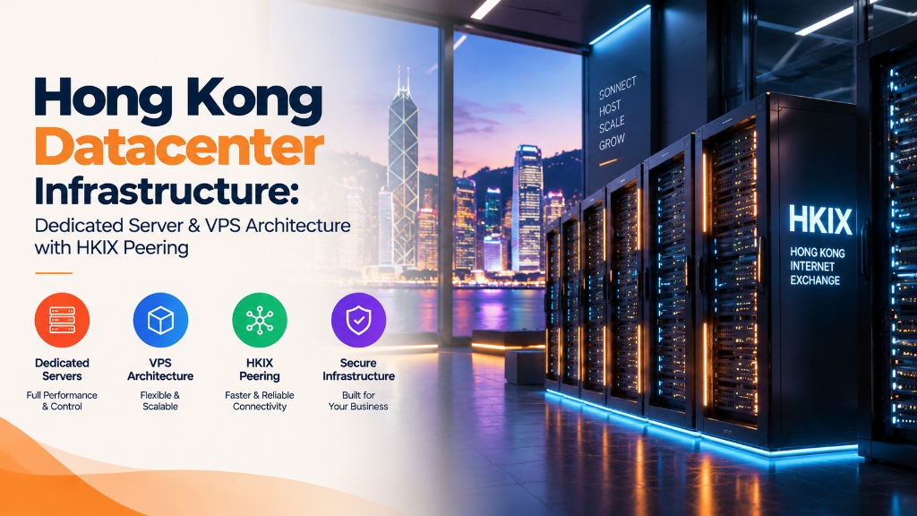Hong Kong Datacenter Infrastructure - Dedicated Server and VPS Architecture with HKIX Internet Peering