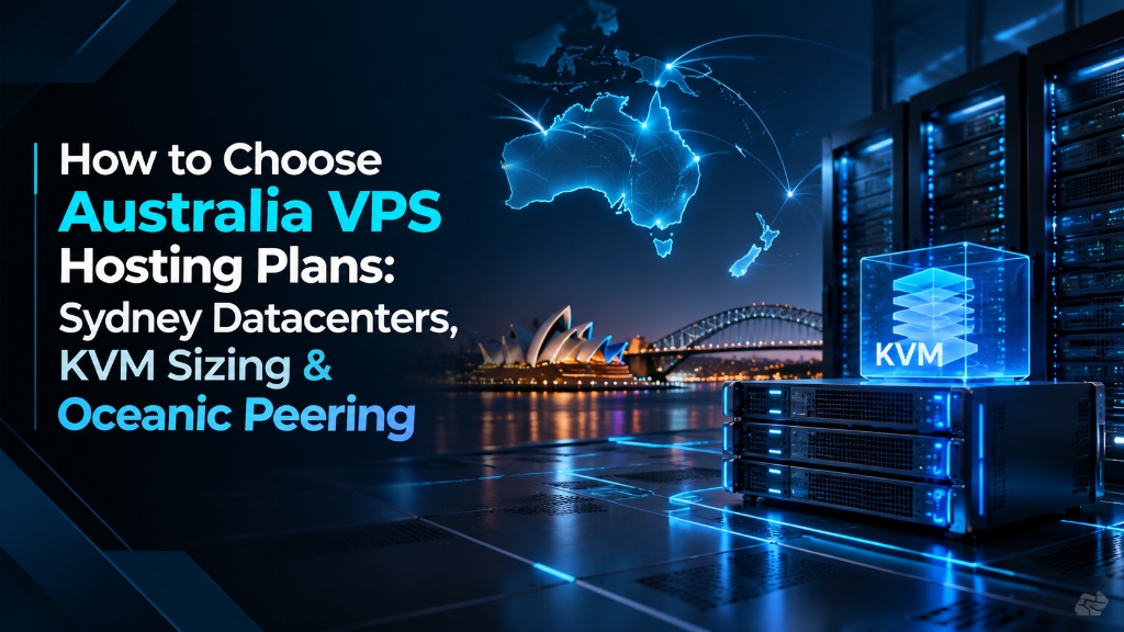 How to Choose Australia VPS Hosting Plans - Sydney Datacenters, KVM Sizing and Oceanic Peering
