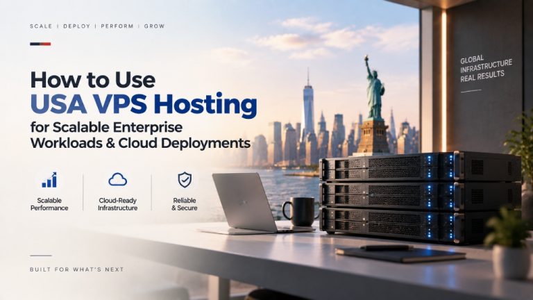 How to Use USA VPS Hosting for Scalable Enterprise Workloads and Cloud Deployments