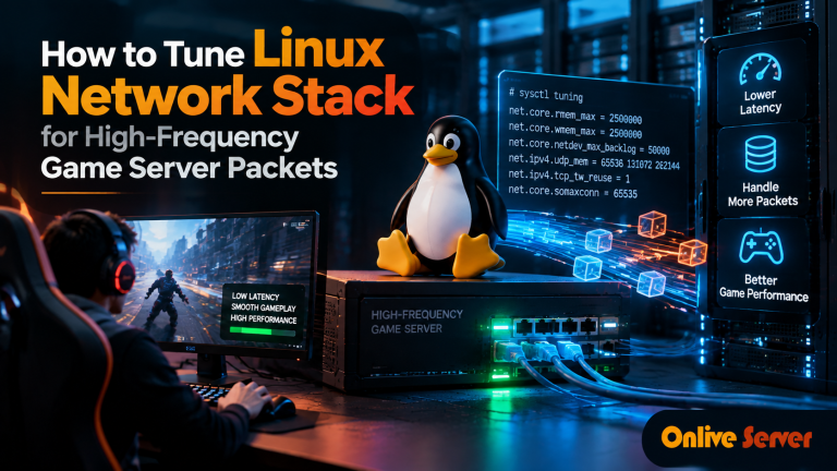 How to Tune Linux Network Stack for High-Frequency Game Server Packets