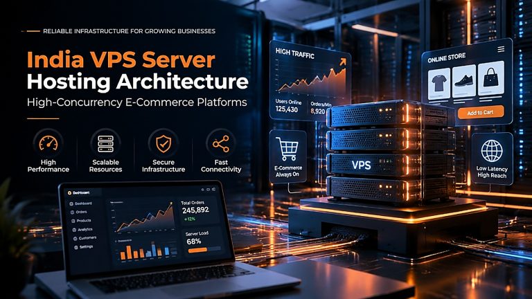 India VPS Server Hosting Architecture for High-Concurrency E-Commerce Platforms